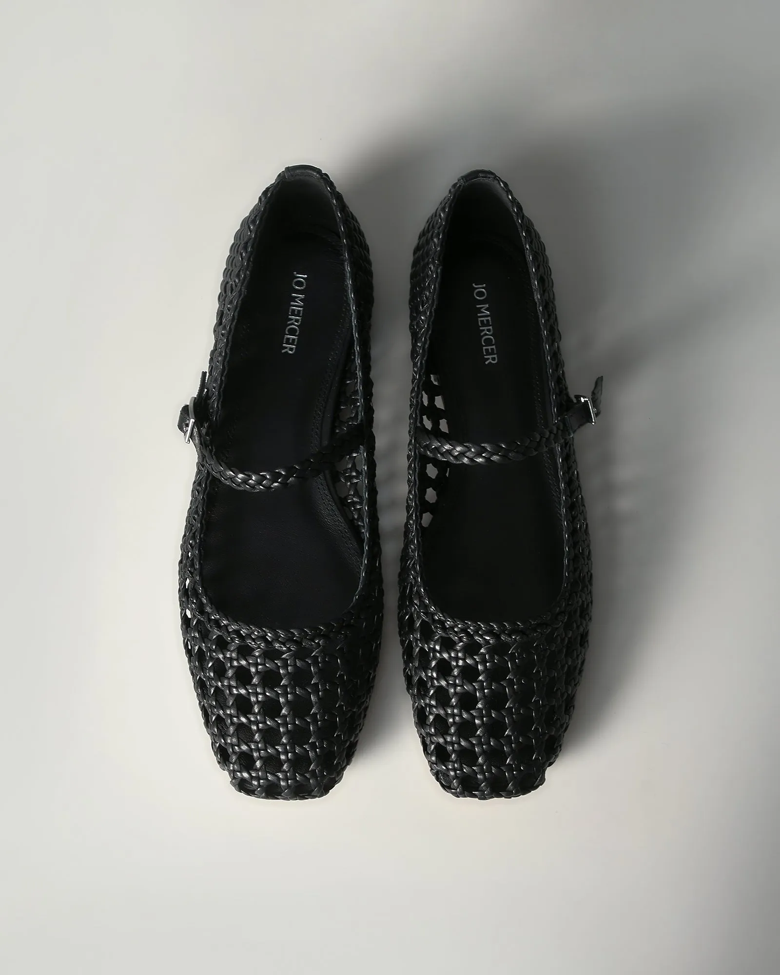 WILLIS CASUAL FLATS SCHWARZES LEDER