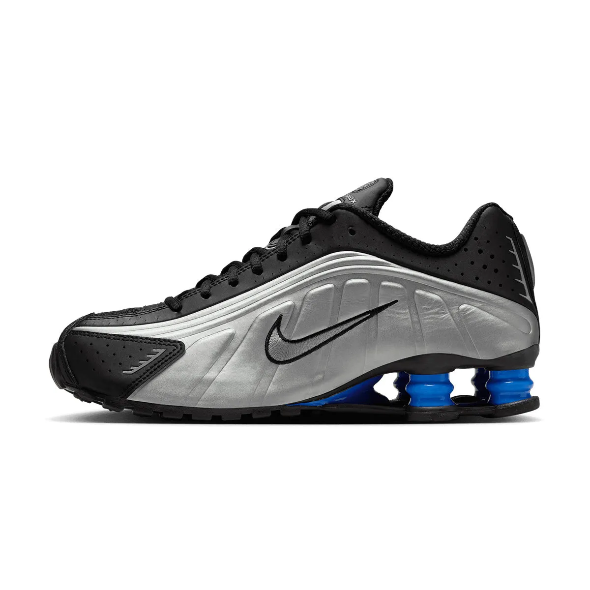 Wmns Shox R4 'Metallisches Silber Schwarz Rennblau'