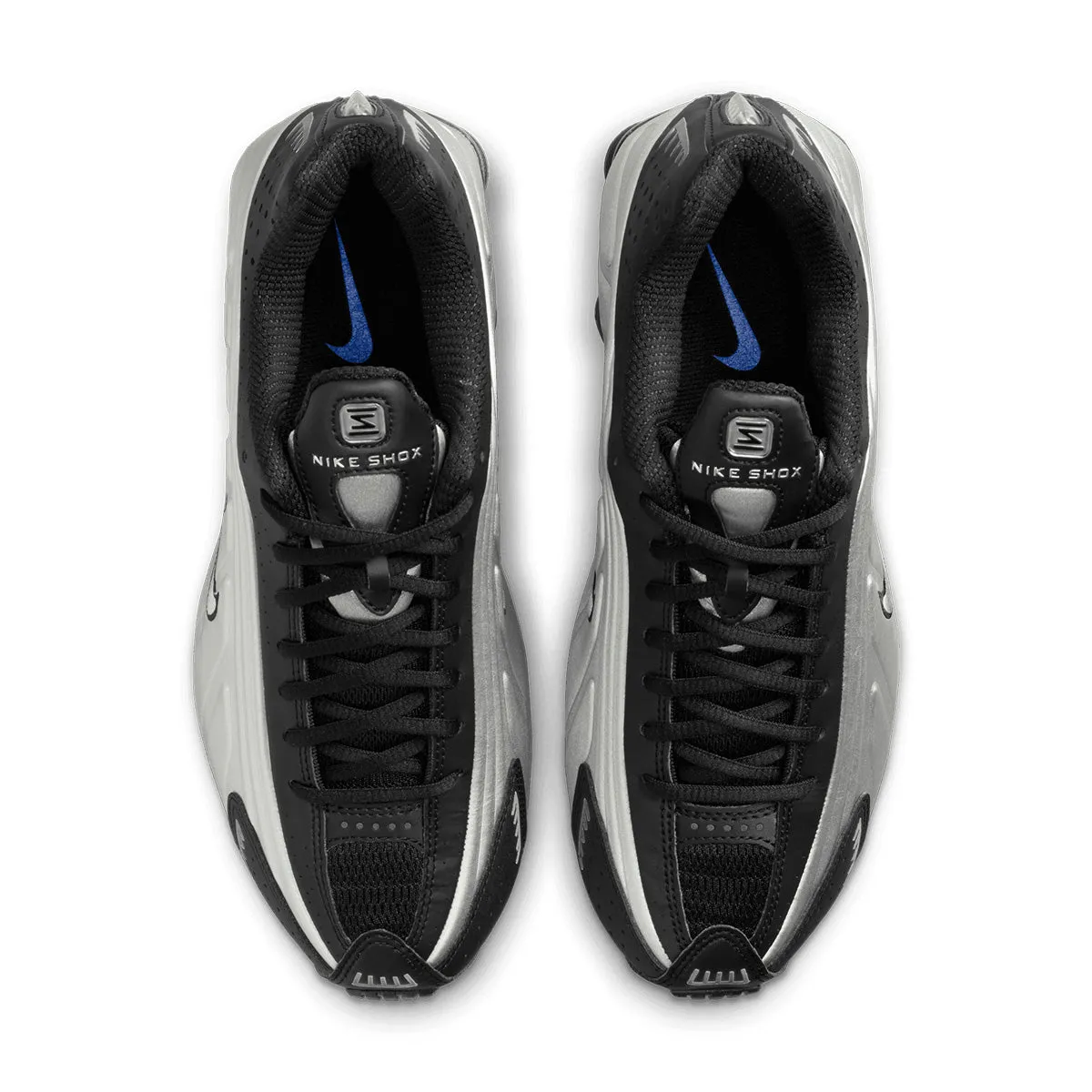 Wmns Shox R4 'Metallisches Silber Schwarz Rennblau'