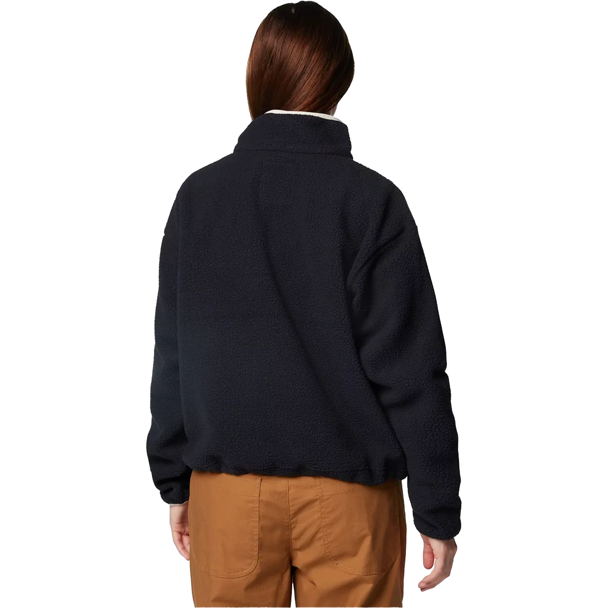 Damens Helvetia II Cropped 1/2 Snap Pullover Asics Schuhe