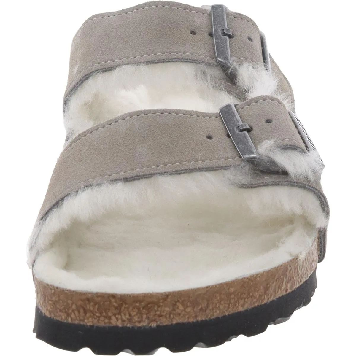 Damen Schlupf-Sandalen mit offener Spitze